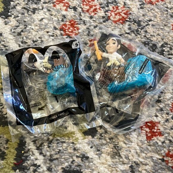 Disney Little Mermaid McDonald's Toys Prince Eric - Picture 1 of 3